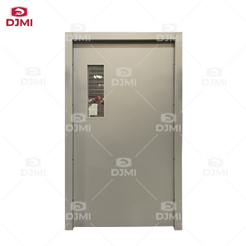 Factory Direct Supplier Security Emergency Exit Fire Resistant Single/double Doors With Push Bar