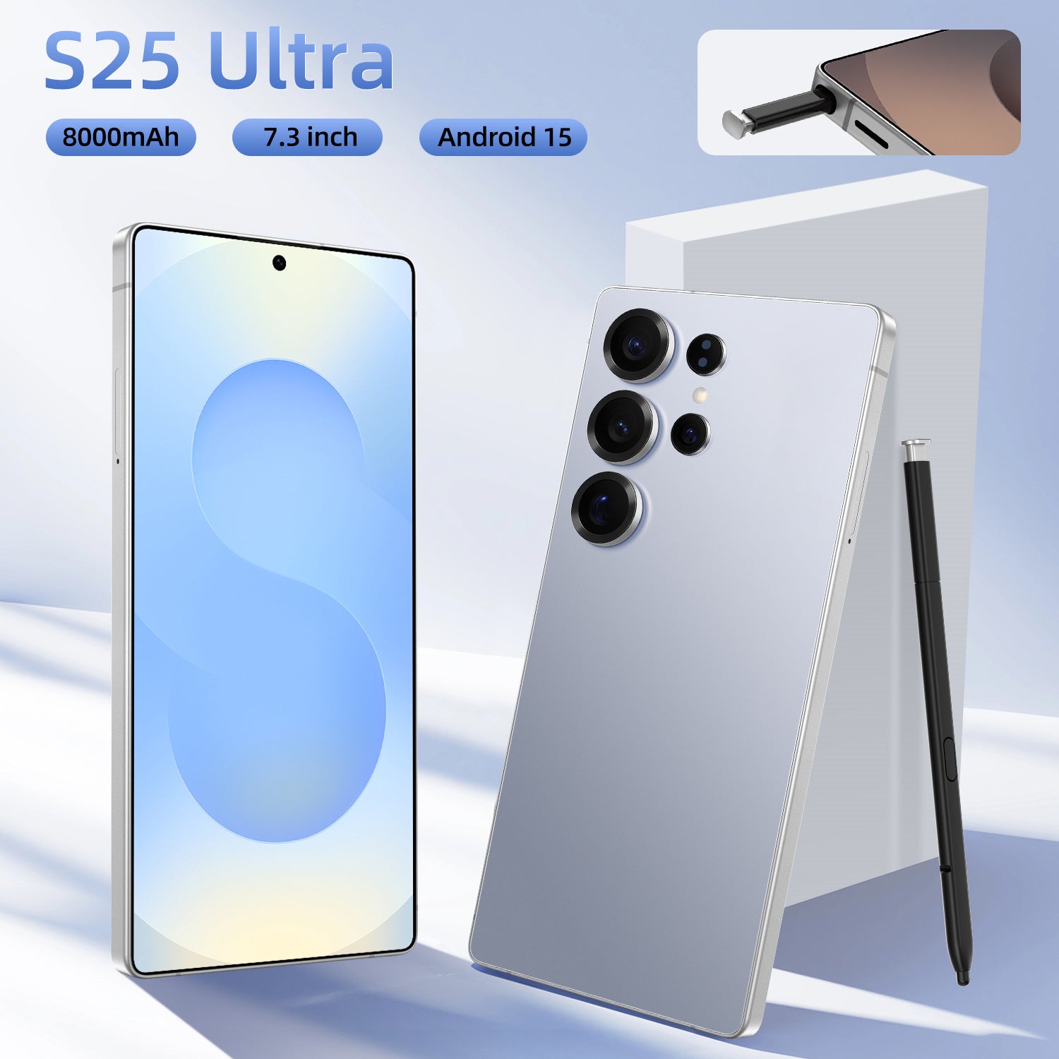 AliExpress TK Popular S25Ultra Android7.3inch smartphone16+1T Brand new, unopened factory