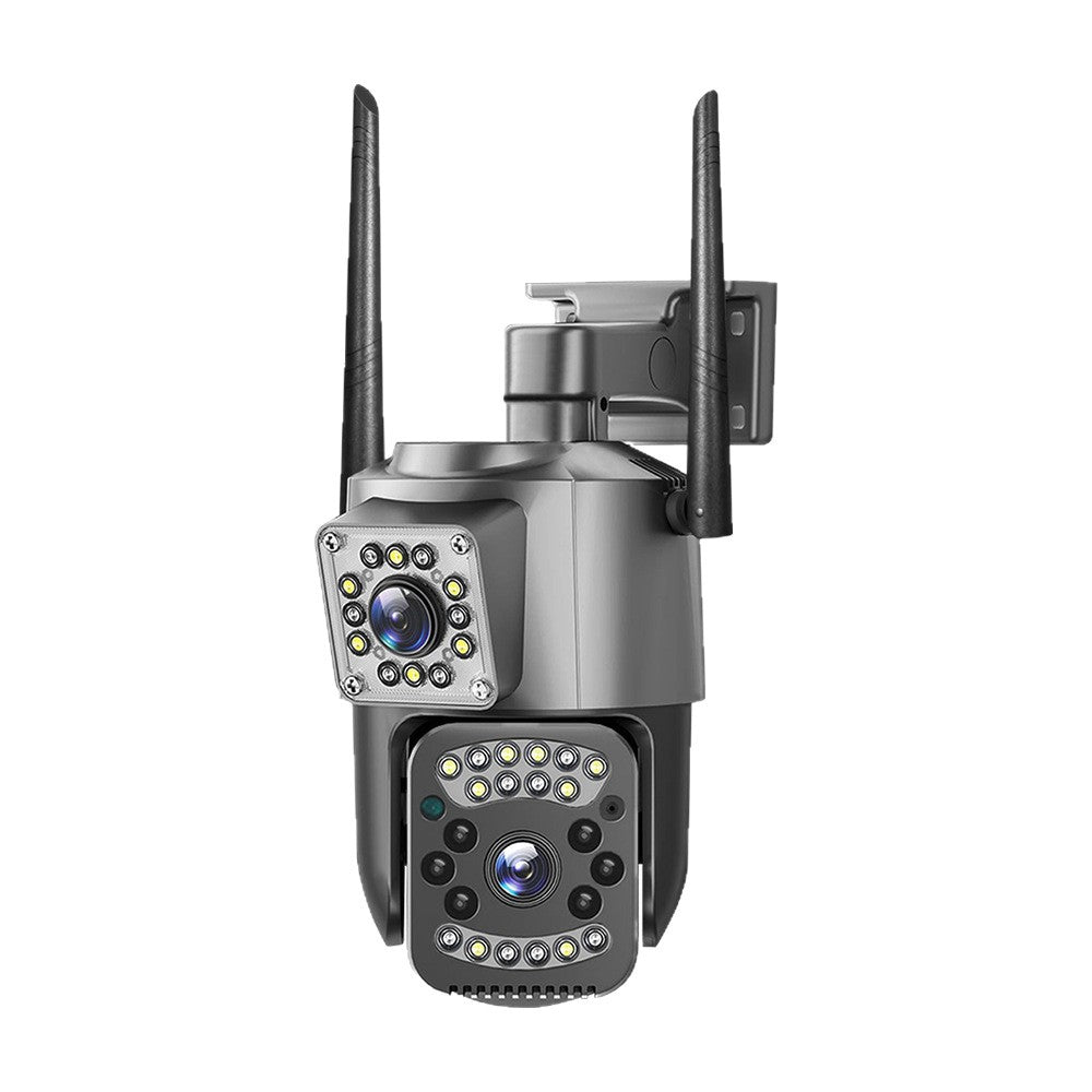 V380Outdoor surveillance camera for home use with dual screen and wireless dual lens WiFi Remote HD Dome Camera Night Vision