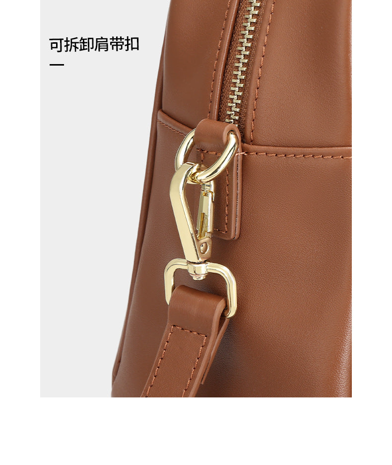 European and American Fashion Women's Bag Large Capacity Handheld Small Square Bag Simple Shoulder Underarm Bag Women's Niche Versatile Crossbody Bag