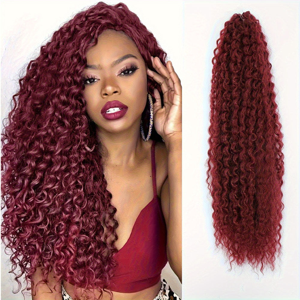 16/24Inch Cross-Border Synthetic Crochet Wig Brazilian Braids High-Temperature Fiber High-Temperature Fiber Braids