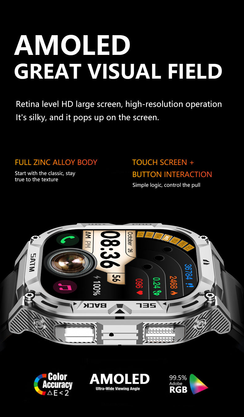 B25Smart Watch5G All-Network Compatible Google Store APP Download True Step Count Heart Rate Front Camera Sports Waterproof Shockproof