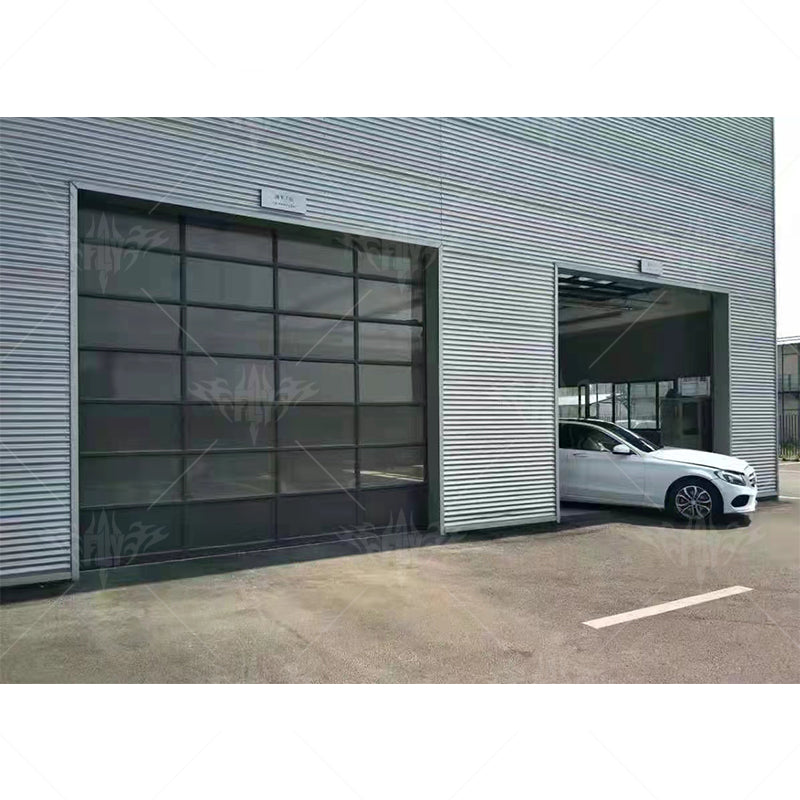 8x7 Aluminum Alloy Glass Garage Door Cheap 16x8 Glass Garage Door