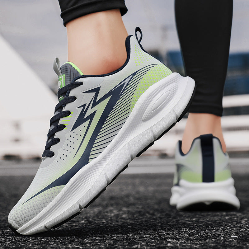 2025New Ultra-Light Fashion Soft Sole Sports Shoes Men's Waterproof Anti-Slip Running Shoes Versatile Casual Trendy Men's Shoes