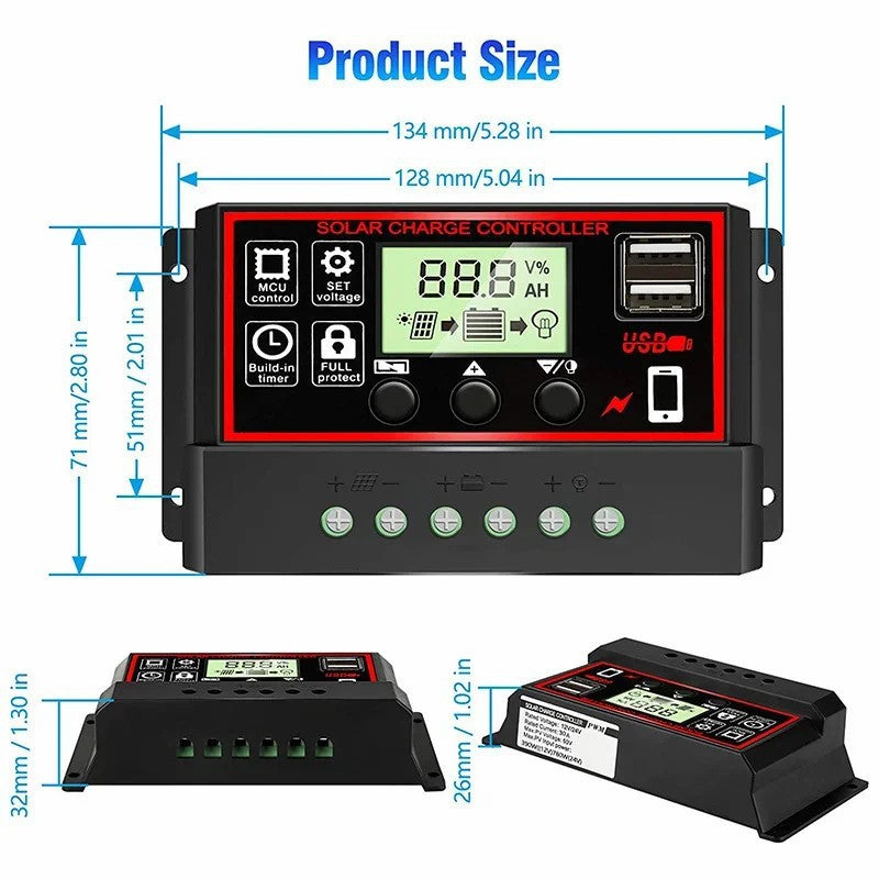 Factory Direct E-commerce 20W Solar Panel Control Kit Battery Emergency Power Solar Photovoltaic Panel