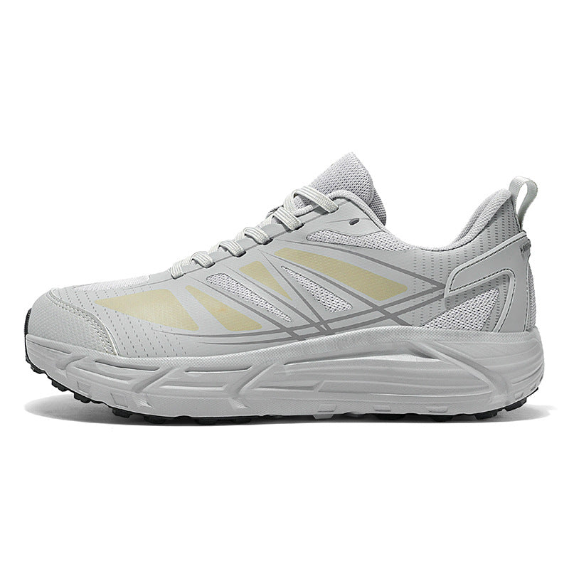 Autumn New Soft Sole Ultra-light Running Shoes Non-slip Wear-resistant Sports Wide Toe Casual Shoes Fashionable Sports Comfortable Trendy Shoes