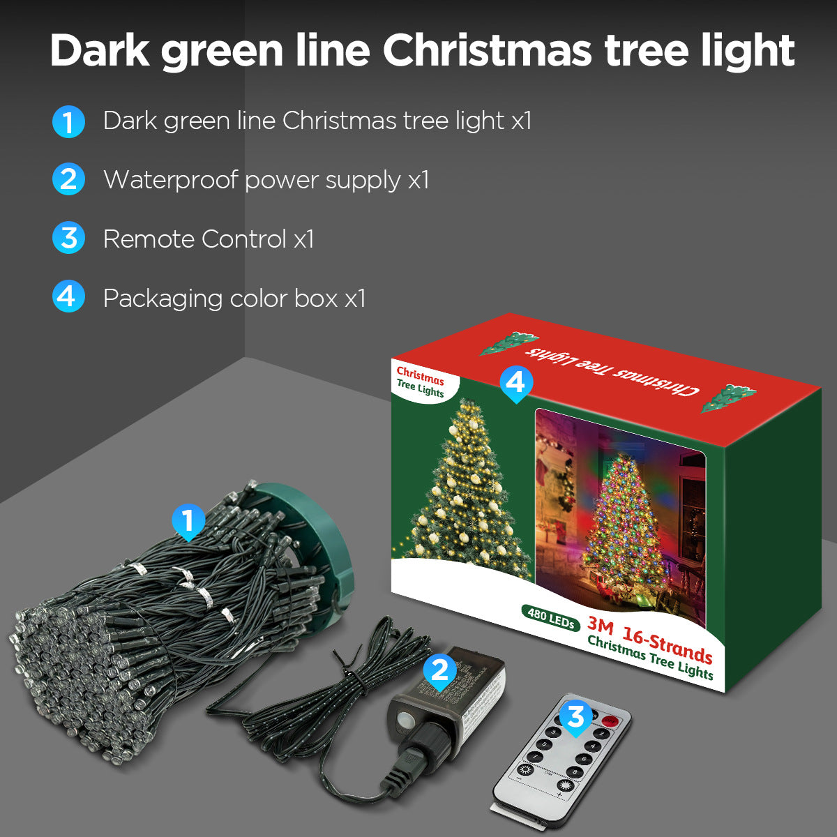 Christmas Tree Lights Christmas Garden Decoration Lights RGB Lighting Linear Light Waterfall Tree Clothing Hanging Tree Light LED New Product