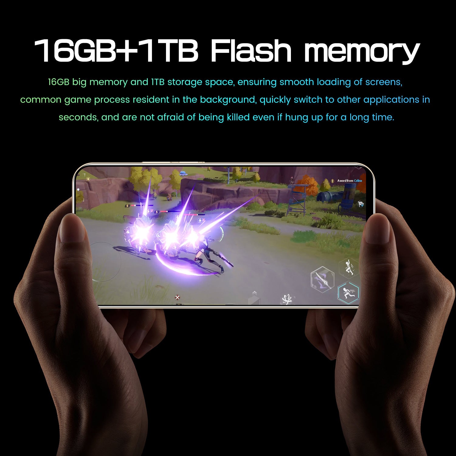 Mobile Phone i16 Promax 16+1T HD Large Screen Genuine Smart In Stock Foreign Trade Wholesale