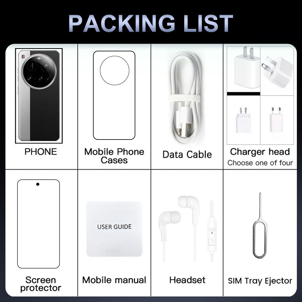 M15 Ultra Mobile Phone7.3Inch Large Screen16+1TB Memory Global All-in-One Machine Directly Shipped from Factory
