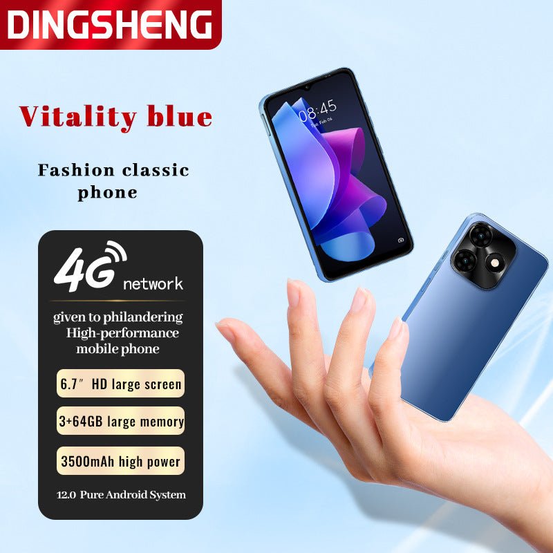 M10New domestic smartphone with large screen3+64GB Super Low Price4g Elderly Phone Factory Android Phone Wholesale