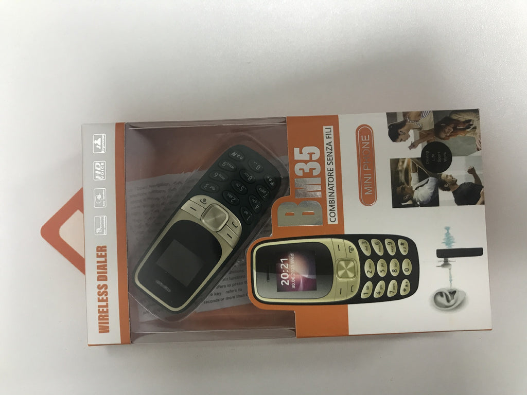 BM35Feature Phone mini Non-Smartphone Mini Button Elderly Phone Dual-SIM Backup Phone