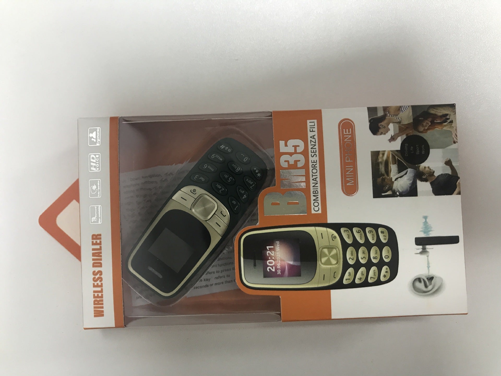 BM35Feature Phone mini Non-Smartphone Mini Button Elderly Phone Dual-SIM Backup Phone