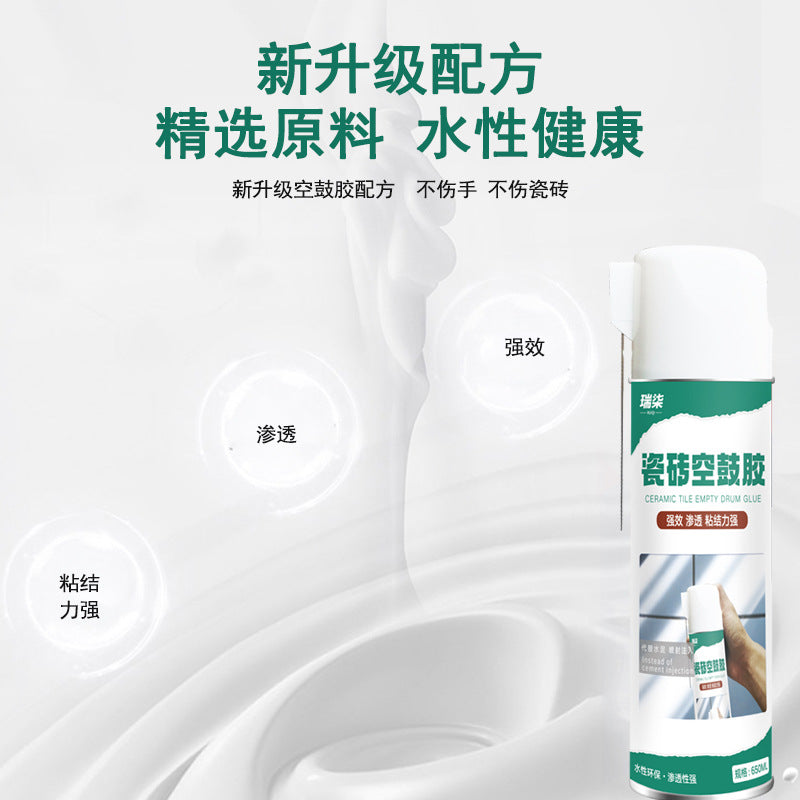 Manufacturer Tile Grout Adhesive Odorless Strong Wall Tile Bonding Agent Penetrating Floor Tile Quick-Drying Injection Grout Customization