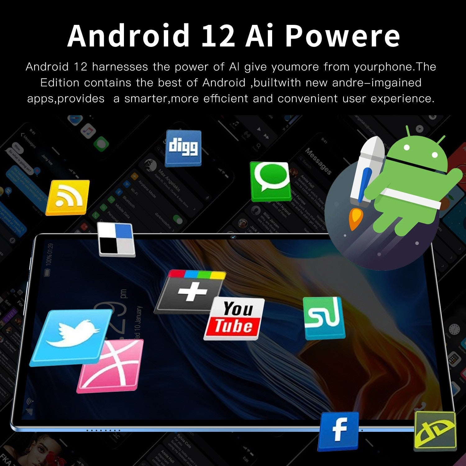 Tablet Pc i15pro Dual Card Dual Standby10.1Business Size4G Android Smart Student Tablet Learning Machine