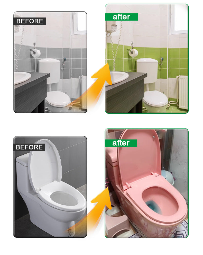 Water-based Tile Paint Bathroom Renovation Color Change Floor Coating Waterproof Wear-resistant Glass Latex Paint Mildew-proof