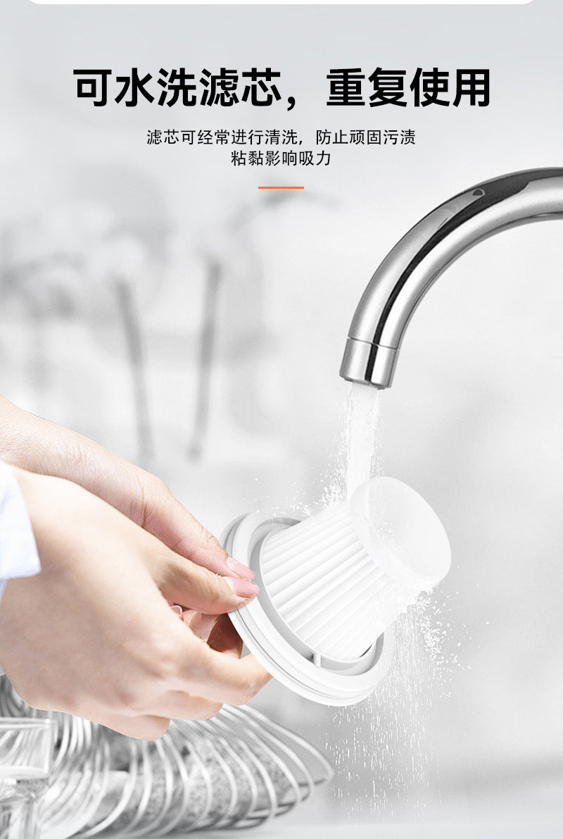 New Handheld Wireless Vacuum Cleaner for Home Use, Strong Suction, Dry and Wet Dual-use, Car-mounted Vacuum Cleaner, Small Multi-functional Dust Blower