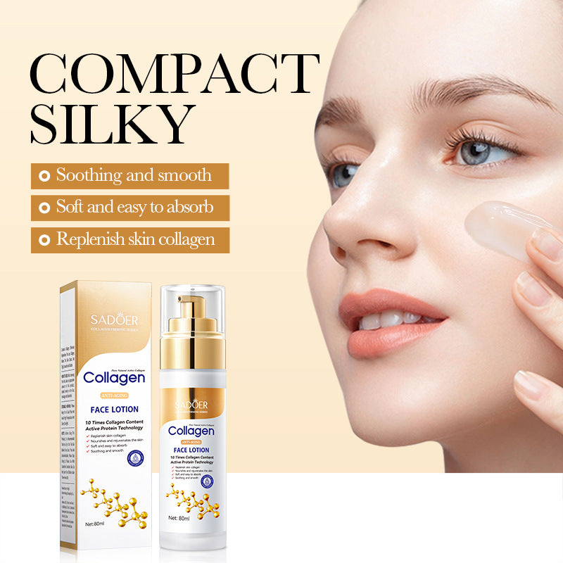 Collagen Lotion80mlSADOER Hydrating, moisturizing, refreshing essence lotion for  foreign trade wholesale