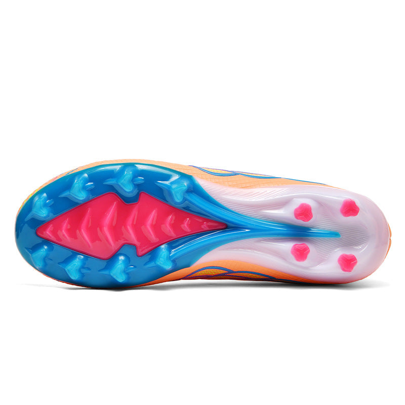 Football Shoes Long Spikes New Xiyin Grass Artificial Turf Youth Student Competition Training Shoes