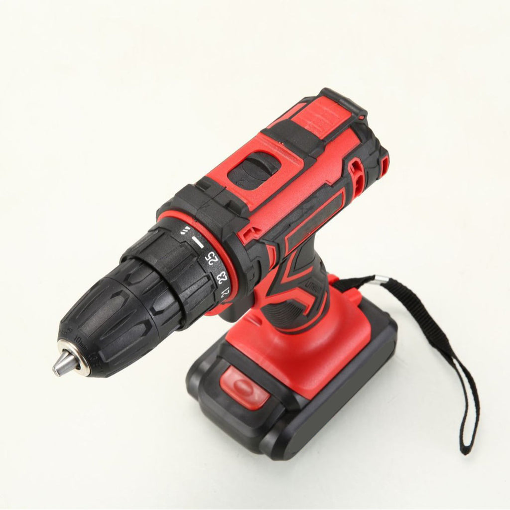 Rechargeable Electric Drill for Home Use, Electrician and Carpenter Lithium Drill, Portable Car Tool Box, Multifunctional Electric Screwdriver