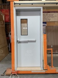High Quality Certified Wooden Modern Design Fire Door 30 Min Fire Rated Flush Wood Proof Door