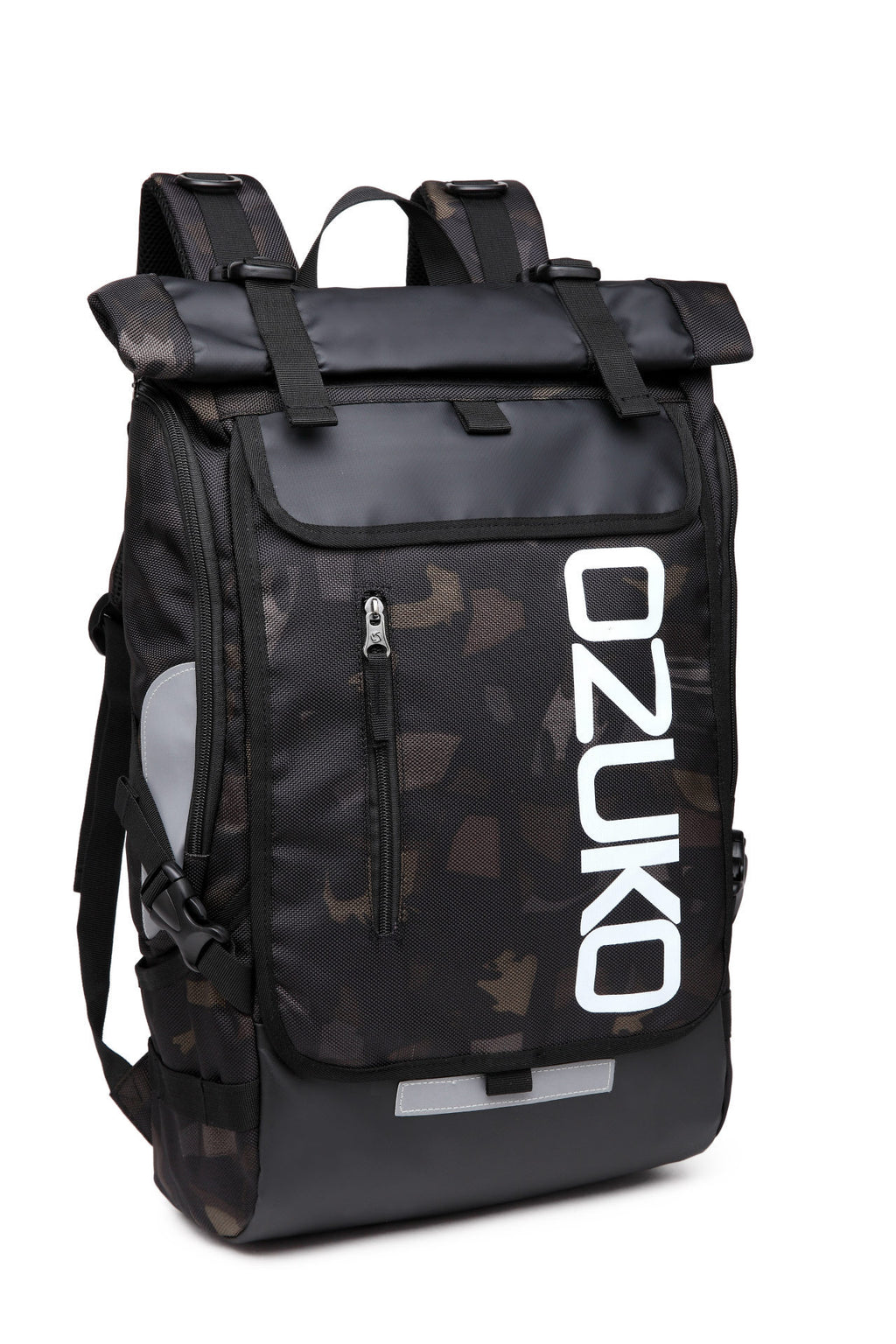Trendy Brand Backpack for Men, College Student Bag, Oxford Cloth Laptop Backpack, Business Commuting Casual Men's Backpack