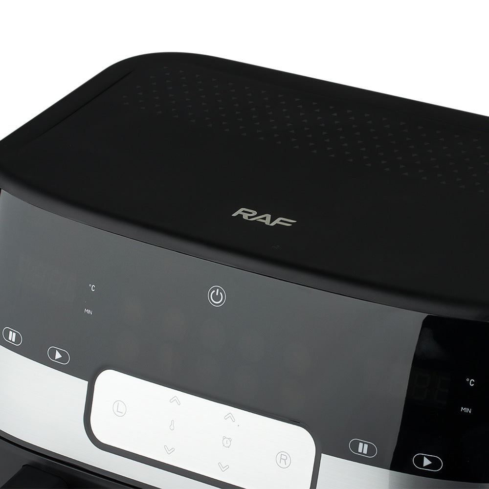 RAF European Standard Dual Tank Air Fryer Dual Compartment Large Capacity Multi-Function Dual Pot Dual Basket Smart Touchscreen Oil-Free