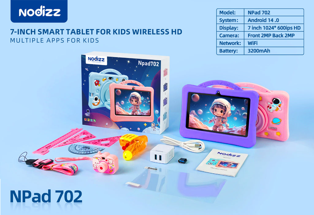 Npad702Children's Tablet Computer WiFi Cellular Network Google Store APP Download Children's Toy Family Bucket