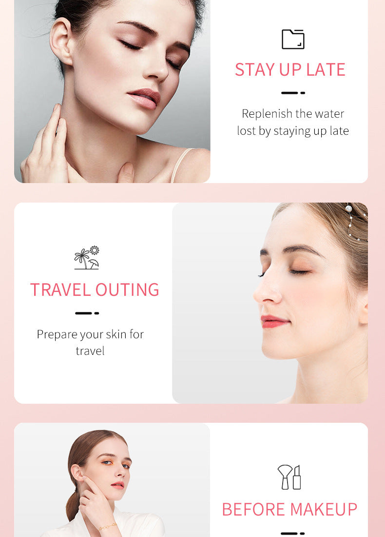 Plant Essence Serum SADOER Aloe Vera Rose Chamomile Hydrating Moisturizing  Foreign Trade Wholesale