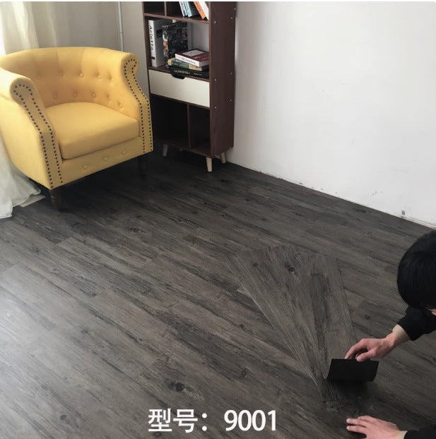 PVC Self-Adhesive Plastic Floor Stickers for Commercial Use in Bedrooms and Hallways, Indoor Renovation, Special for Cement Floors, Waterproof and Wear-Resistant