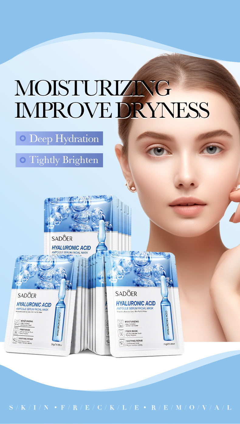 Ampoule Essence Mask SADOER Hyaluronic Acid Hydrating Vitamin C Moisturizing  Wholesale
