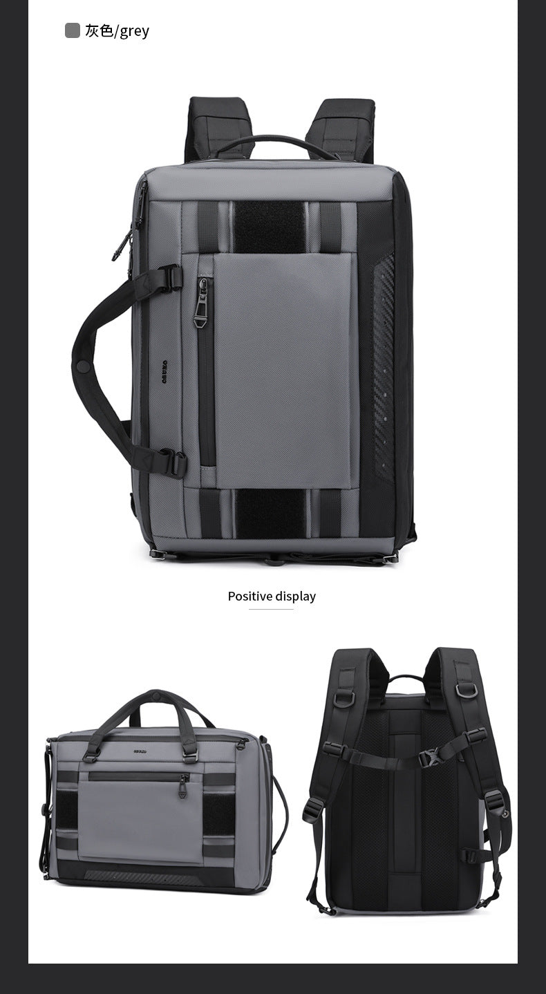 Business Computer Backpack Men's Multifunctional Large Capacity Waterproof Commuting Backpack Shoulder Portable Computer Bag