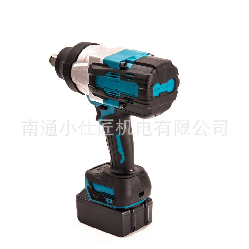 Manufacturer Cross-Border Foreign Trade Cordless Lithium-Ion Impact Wrench High Torque Woodworking Framing Automotive Repair Air Gun Screwdriver