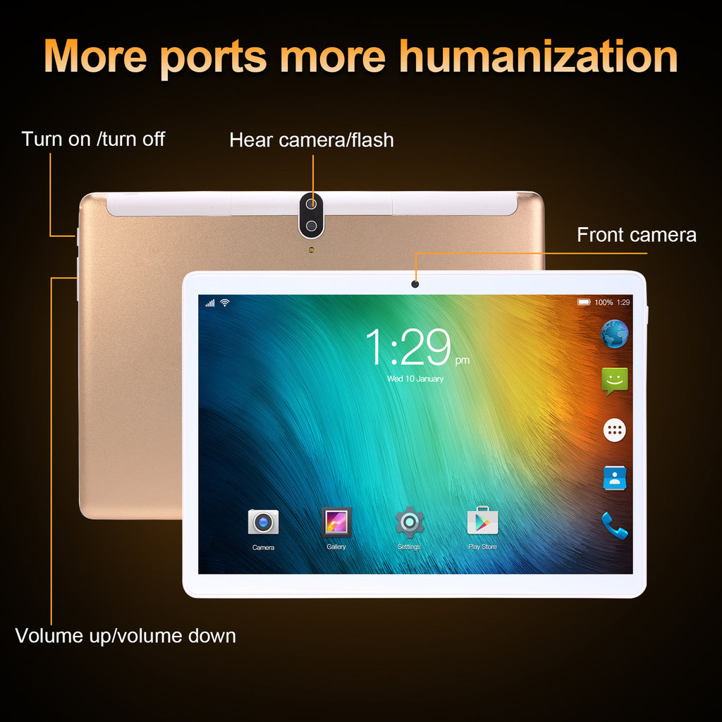 S13Tablet Pc10.1HD Screen Android Learning Tablet PC Octa-Core Game Console Wholesale