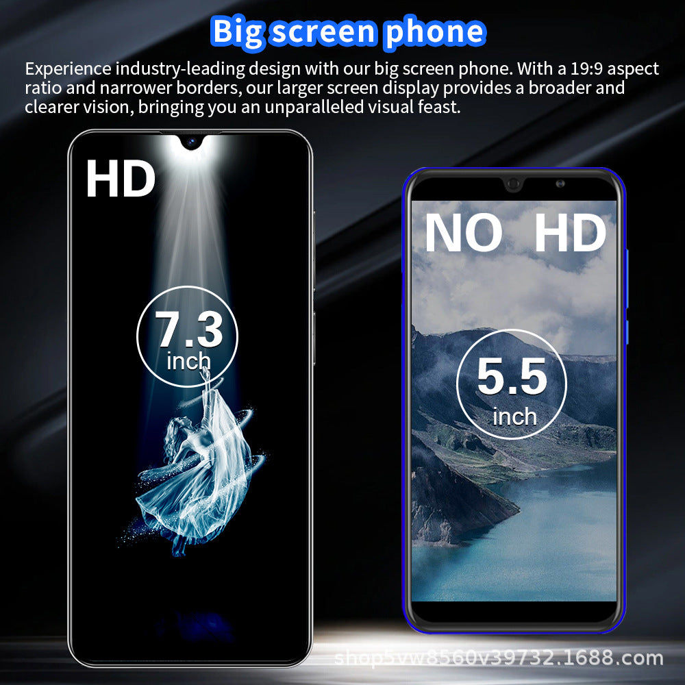 Spot Goods C20Pro Mobile Phone16+1T Large Memory Smart All-in-One Device7.3Wholesale of High-Definition Screens