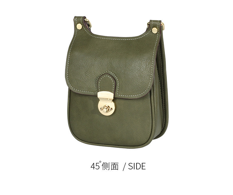 Autumn New Trendy Fashion Korean Version Phone Bag for Women, Niche Design Small Square Bag, Unique Simple Versatile Crossbody Bag