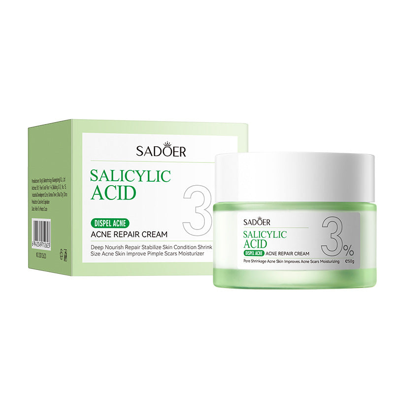 Salicylic Acid Skincare Series SADOER Anti-acne Amino Acid Moisturizing and Hydrating Skin Care Products  Foreign Trade Approval