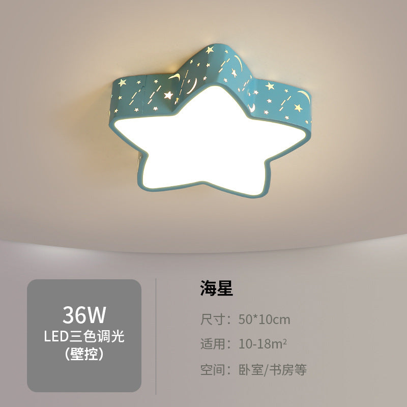Creative Children's Lamp Bedroom lamp cartoon ceiling light modern minimalist LED Eye Protection Room Lamp Zhongshan Lighting Wholesale