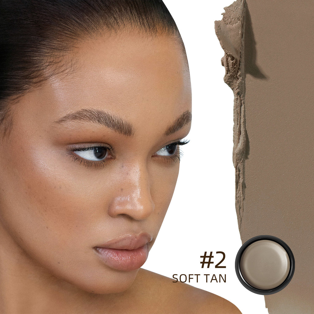 Contour Cream Waterproof Contouring Cream Durable Highlighter Natural Highlight Shadow Cream