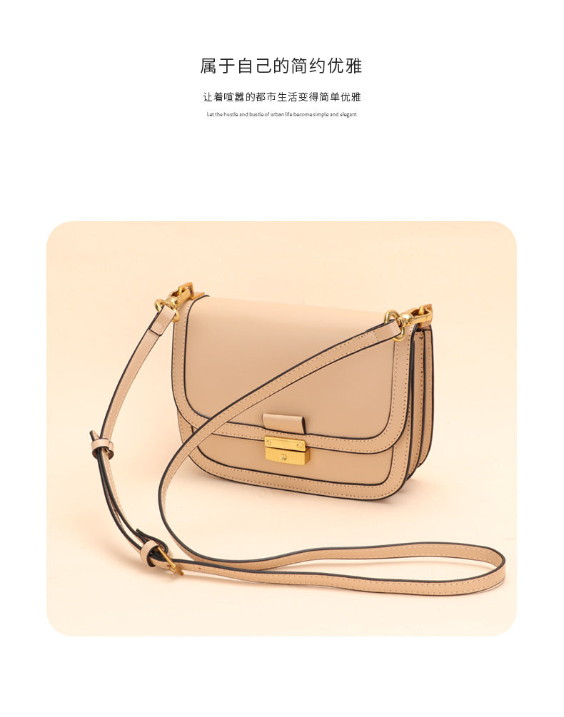 Women's Bag Spring and Autumn New Trendy Fashionable Unique Shoulder Bag Elegant Niche Versatile Simple Crossbody Bag for Women
