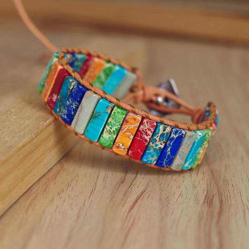 AliExpress8mm Volcanic Lava Stone Bracelet Natural Emperor Stone Couple Fashion Bracelet Factory Direct Sale