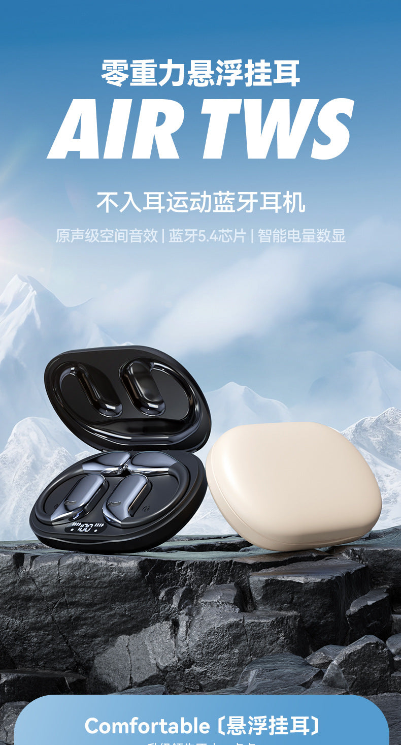 New M75Open Bluetooth Headphones Bone Conduction Ear-hook Running Sports Dedicated Wireless Bluetooth Headphones