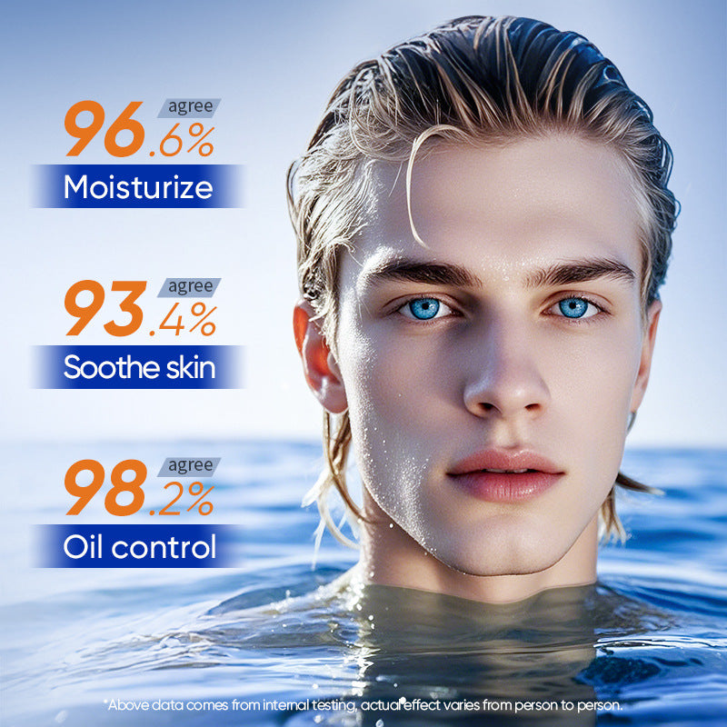 Cross-border toner120ml Men's Refreshing Oil Control Hydrating Moisturizing Water Cross-Border Wholesale