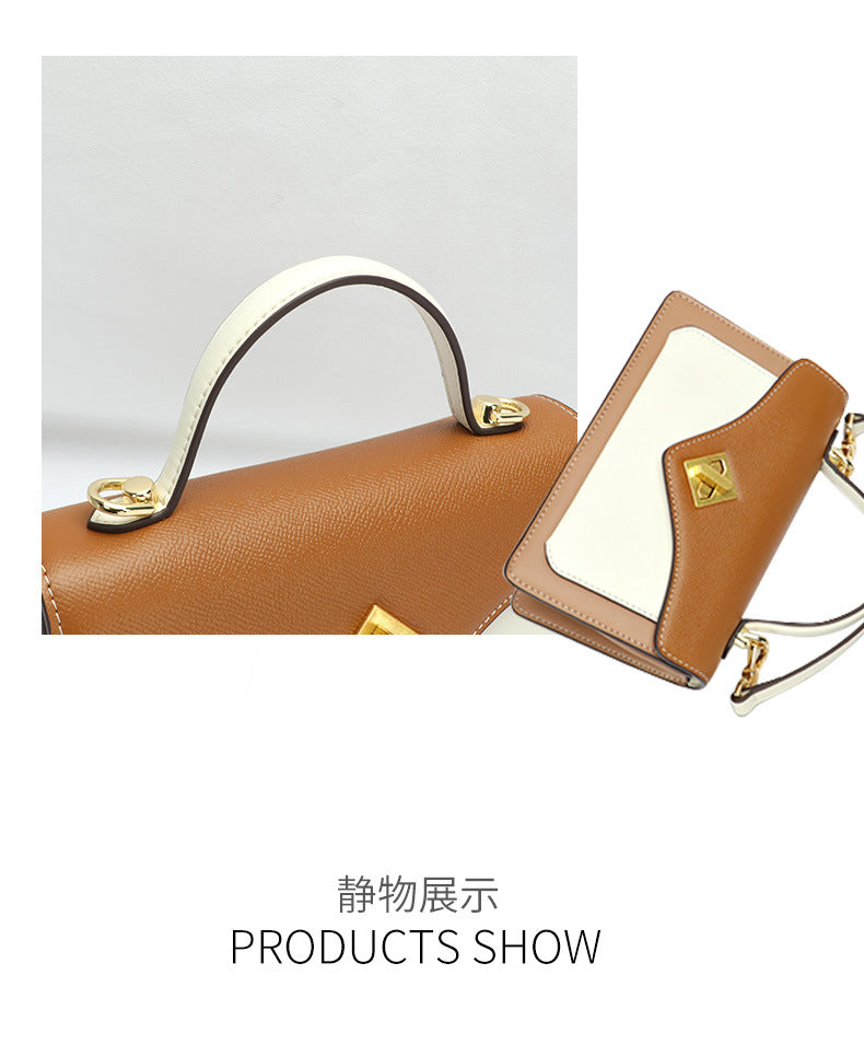 Women's Crossbody Bag2024New Versatile Large Capacity Handbag Mom Style Elegant Shoulder Bag for Daily Use