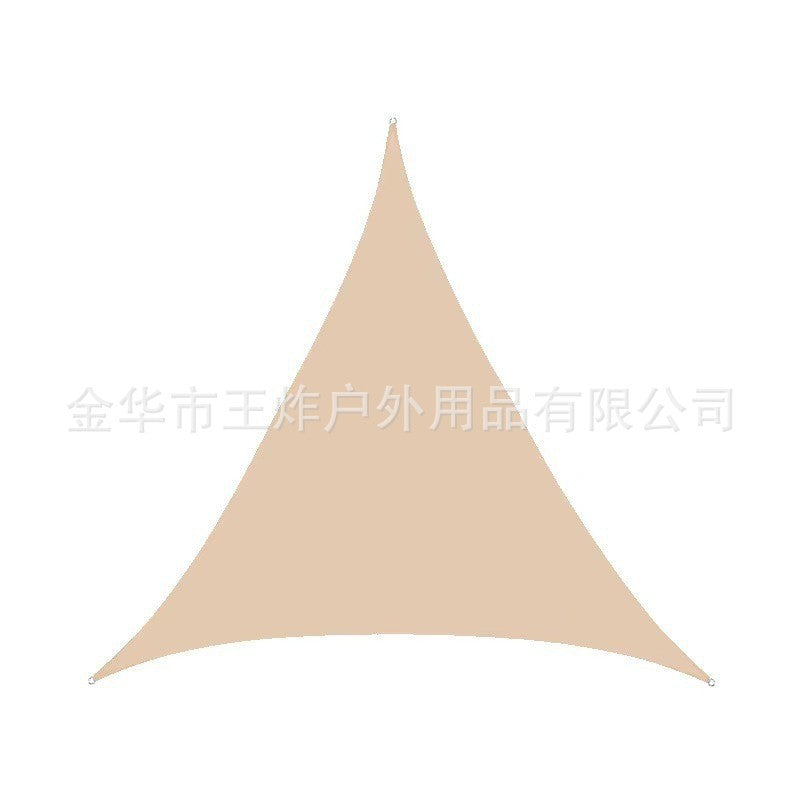 Outdoor Triangle Canopy Outdoor Courtyard Balcony Sunscreen Shade Sail3Sunshade Canopy Pool Landscape Rain Cover