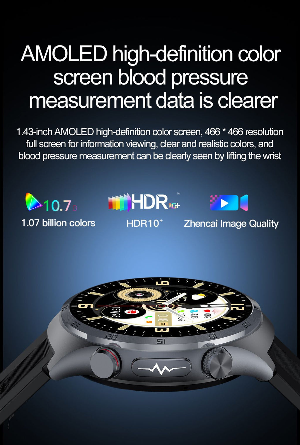 S26Air Pump Blood Pressure Smart Watch Blood Sugar Blood Oxygen Bluetooth Call Heart Rate Monitoring Air Pump Blood Pressure Watch S22