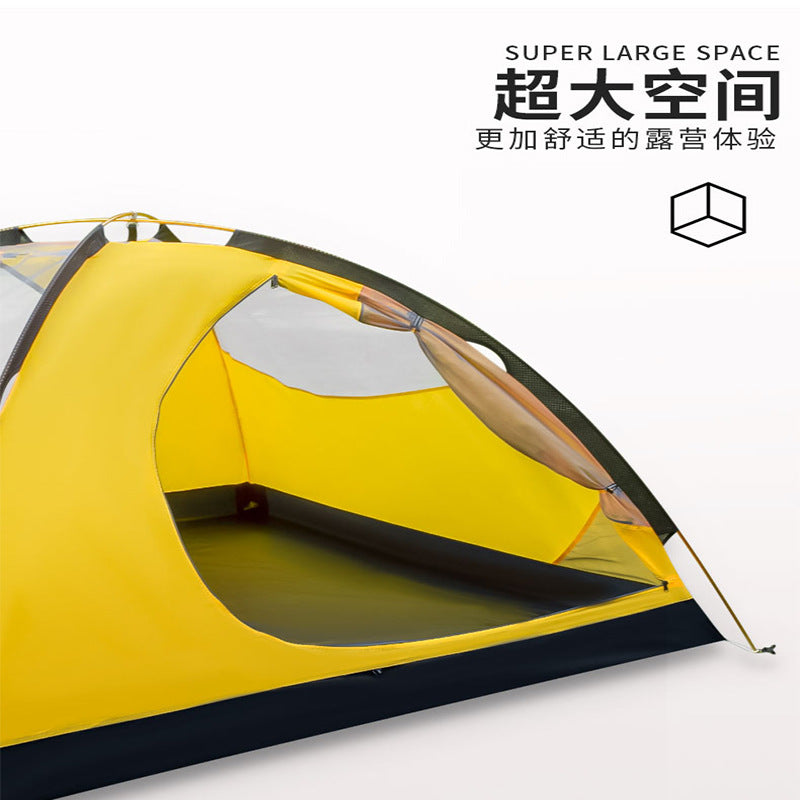 Canopy Tent for Outdoor Camping3-4Windproof and rainproof lightweight double-layer tent for outdoor climbing4-6People