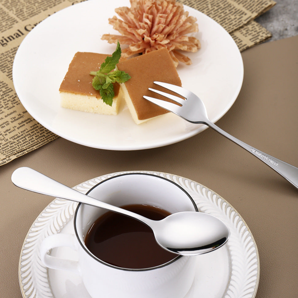 1010Five components40Set of Western Dessert Steak Knife Fork Spoon Stainless Steel Cutlery Set