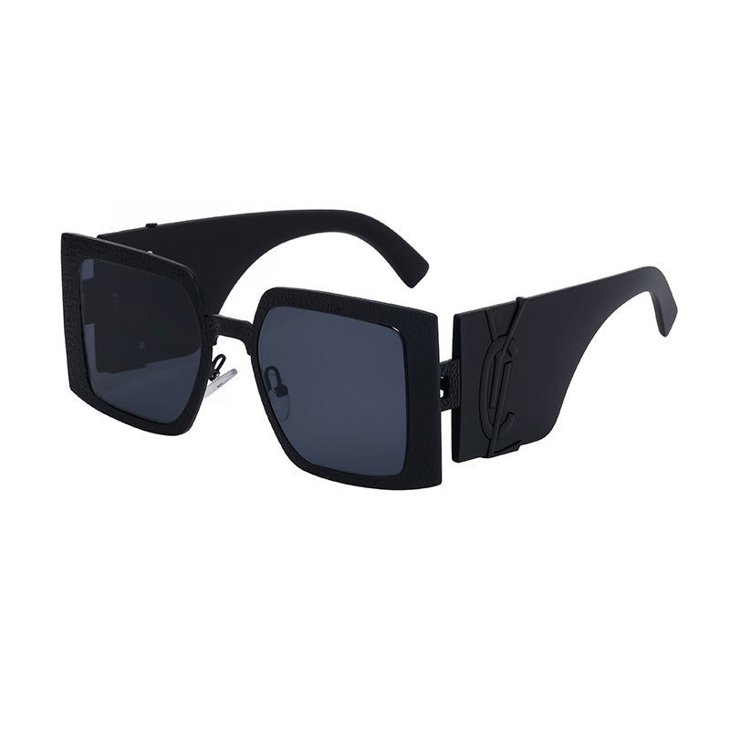 European and American Fashion Large Frame Sunglasses for Women, Sun Protection Outdoor Sunglasses, Wholesale Big Brand Glasses sunglasses