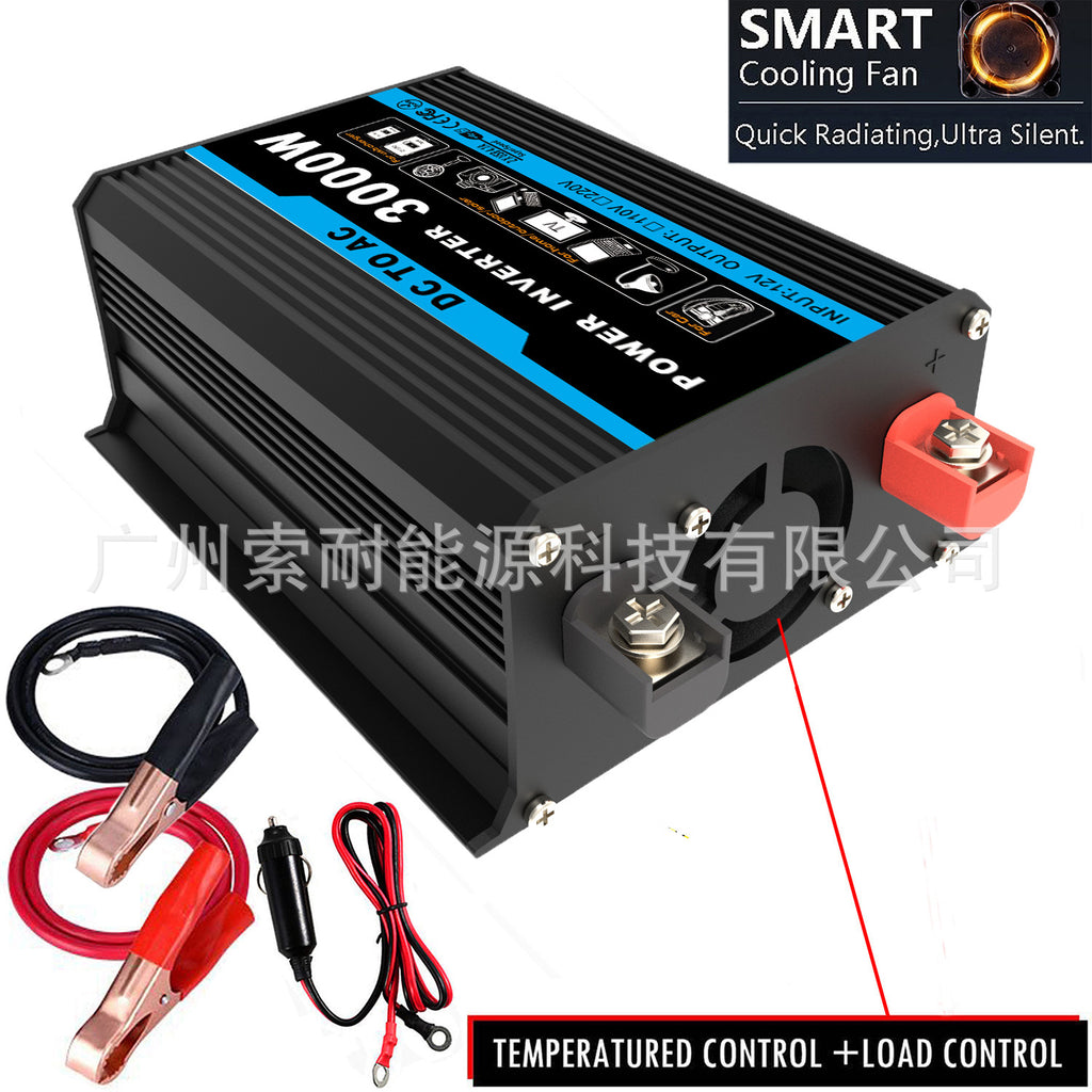 300W Car Converter Inverter Car Small Appliances12V Turn110V/220V Belt3.6A Double USB Mouth