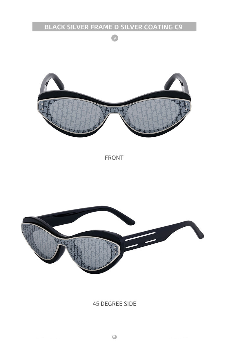 2025New European and American Round Small Frame Sunglasses for Women, Simple and Stylish Sun Protection Sunglasses for Women Wholesale shades